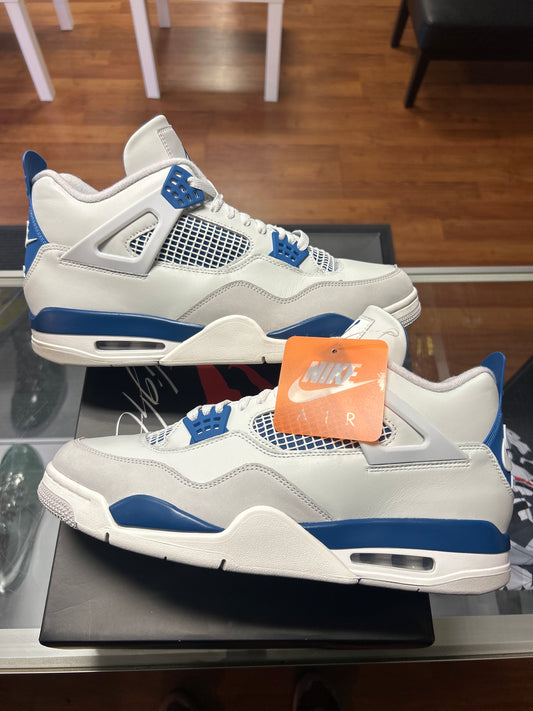 Jordan 4 Retro Military Blue (2024) - Preloved