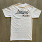 Distorted Kicks Classic T-shirt (White/Black/Mocha)