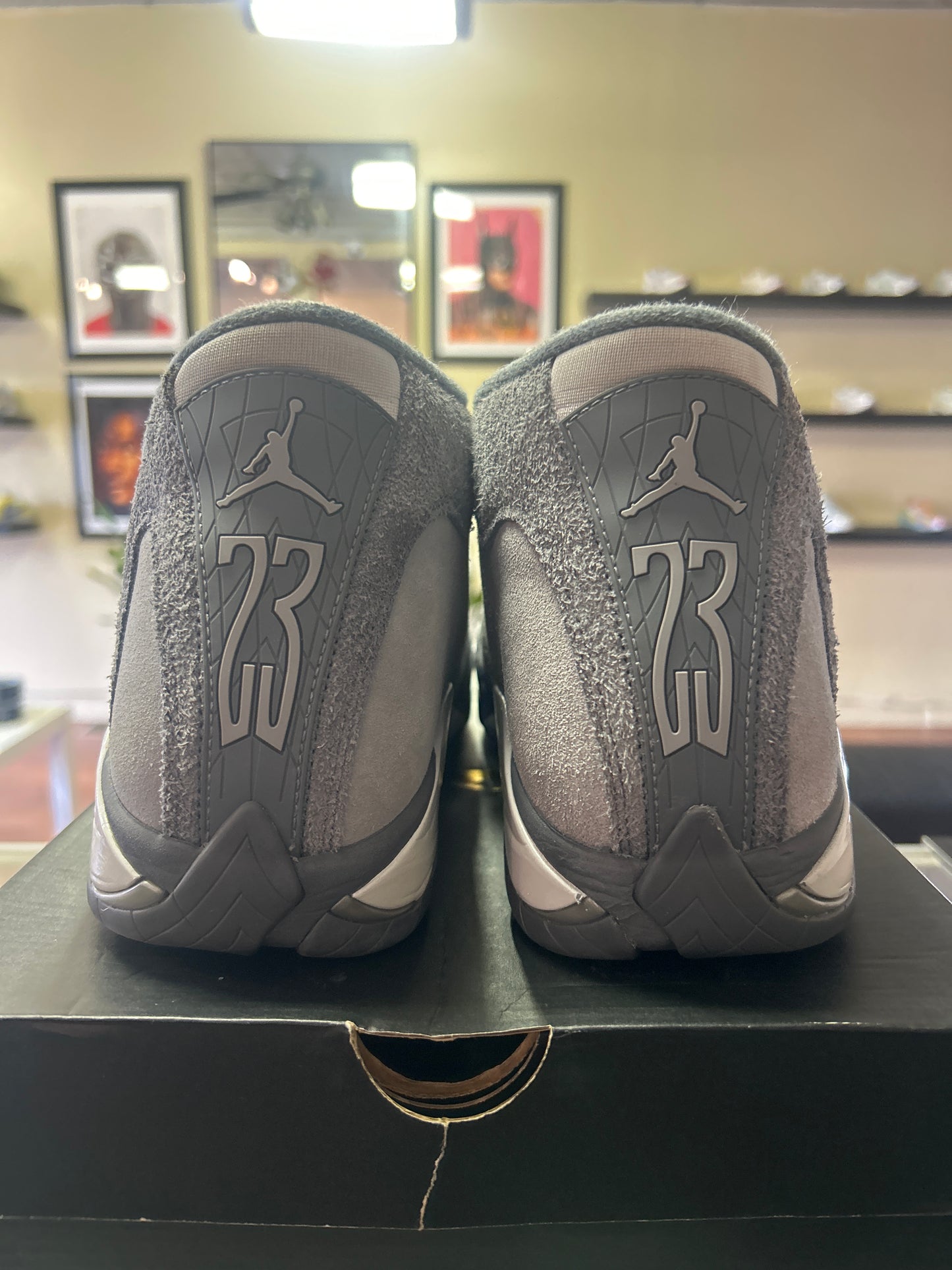 Jordan 14 Retro Flint Grey - Preloved