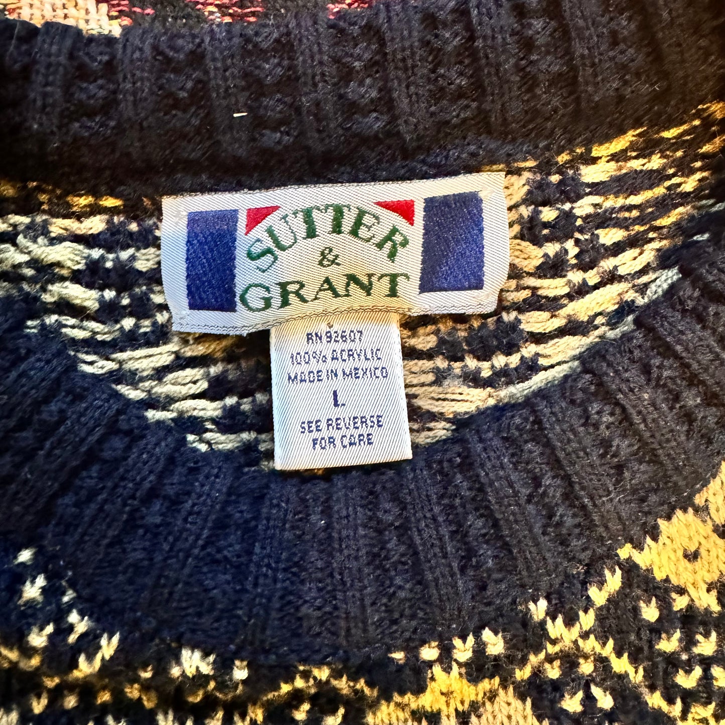 Vintage Sutter & Grant pullover Sweater