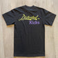 Distorted Kicks Classic T-Shirt (Black/Purple/Green)