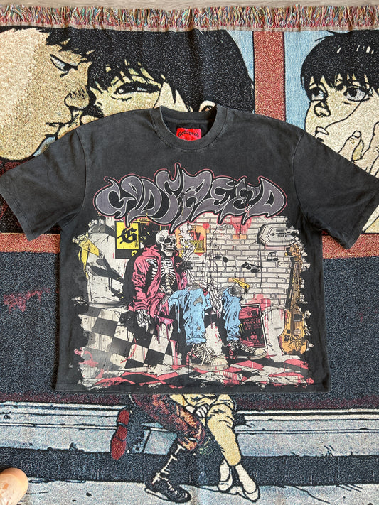 Godspeed Stoner T-Shirt (Black) - Preowned