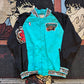 Men’s Turquoise Vancouver Grizzlies 1995-96 Authentic Full Snap Warmup Jacket