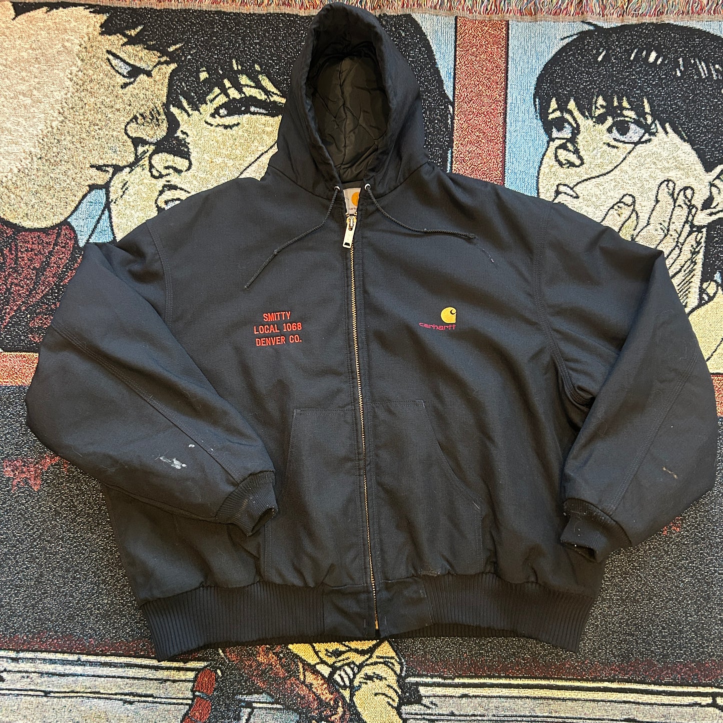 Vintage Carhartt black Denver  jacket