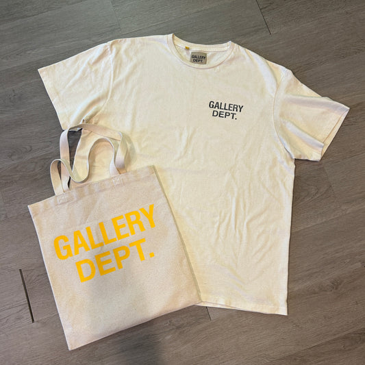 Gallery Dept. Souvenir T-Shirt Cream/Orange - Preowned