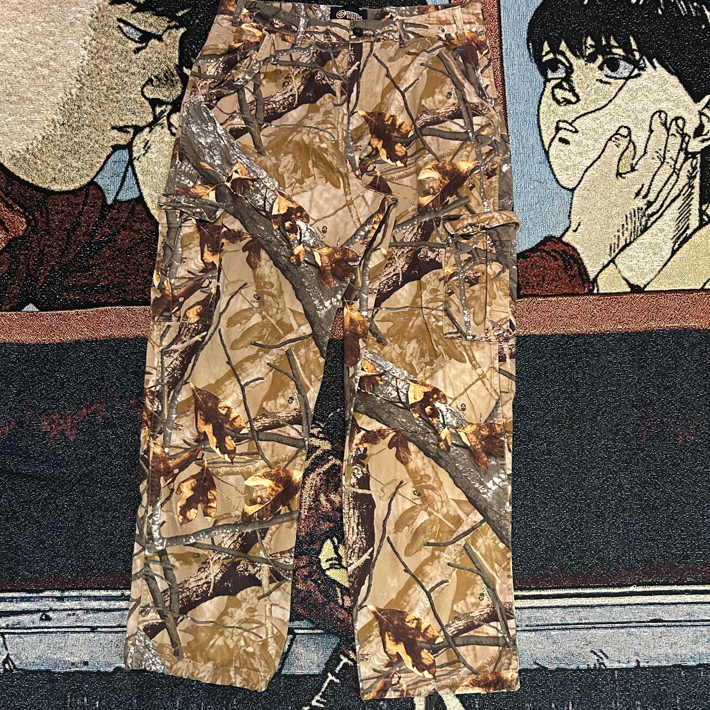 Vintage Outfitters Camo Cargo Pants