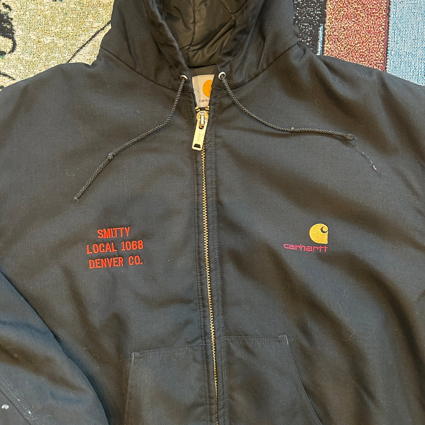 Vintage Carhartt black Denver  jacket