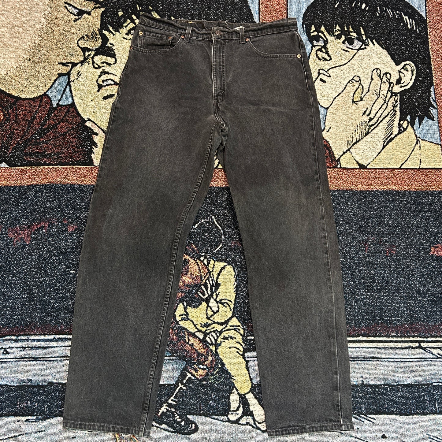 Vintage Levi jeans washed black