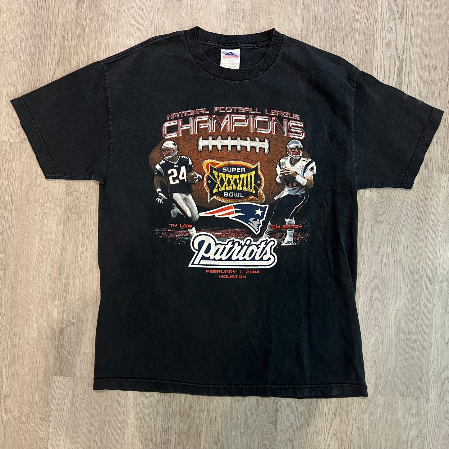 New England Patriots Super Bowl XXXVI Vintage T-shirt