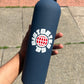 Distorted Co. Navy Blue Water Bottle