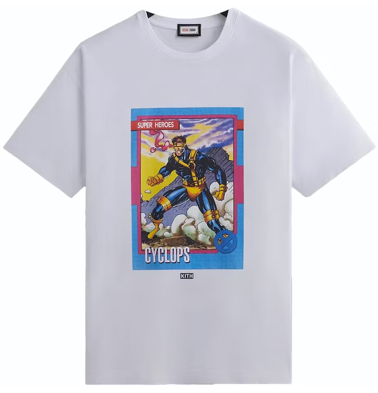 Kith x Marvel X-Men Cyclops Card Vintage Tee