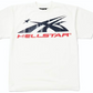 Hellstar Sport Logo Gel T-shirt White