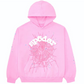 Sp5der OG Web Hoodie Pink