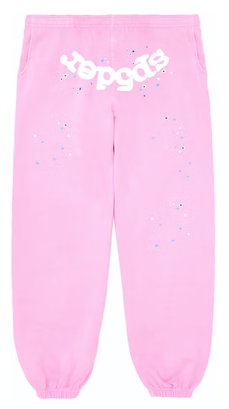 Sp5der OG Web Sweatpants Pink