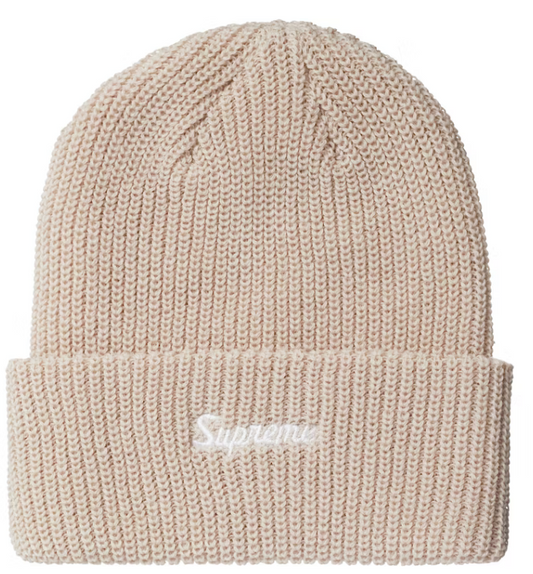 Supreme Loose Gauge Beanie (FW21) Taupe