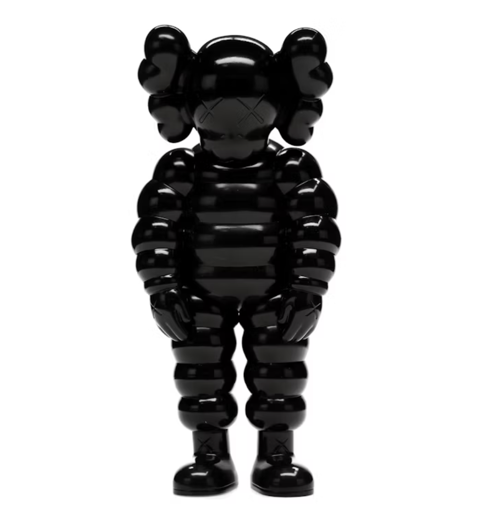 KAWS What Party Vinyl Figure Black