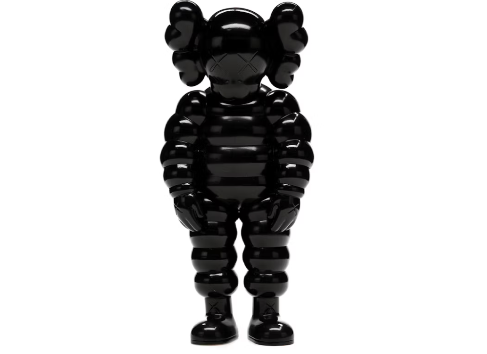 KAWS What Party Vinyl Figure Black