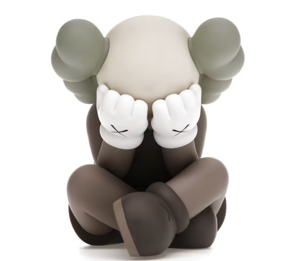 KAWS Separated Vinyl Figure Brown