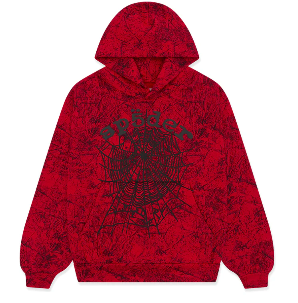 Sp5der OG Red Tree camo Hoodie