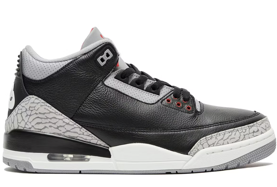 Jordan 3 Retro OG Black Cement (2024)