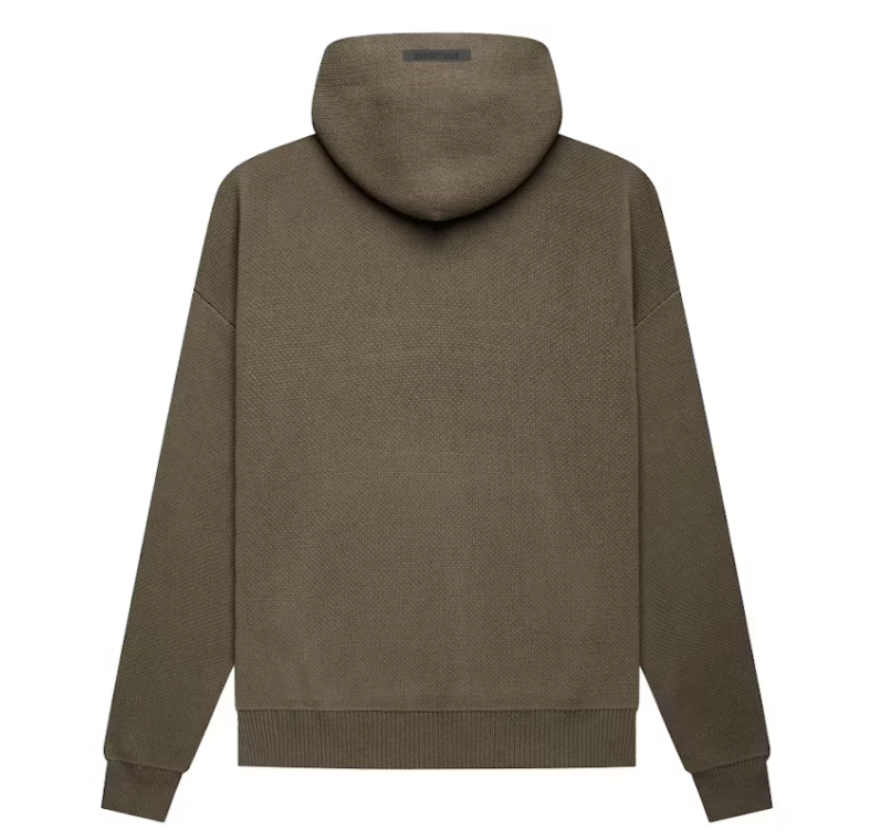 Fear of God Essentials Knit Pullover Hoodie Harvest