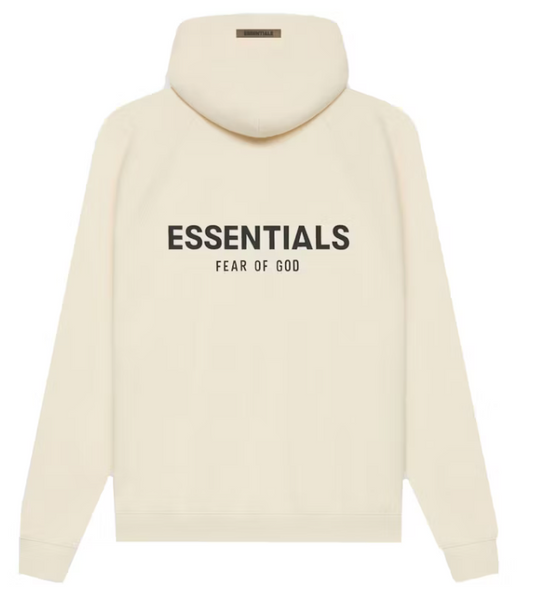 Fear of God Essentials Pull-Over Hoodie (SS21) Cream/Buttercream