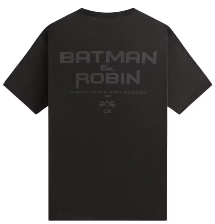 Kith x Batman Just Us Vintage Tee Black