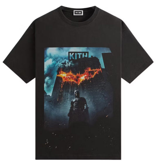 Kith x Batman Dark Knight International Vintage Tee Black