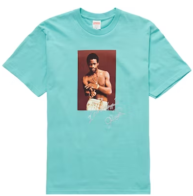 Supreme Al Green Tee Teal