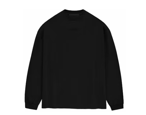 Fear of God Essentials L/S T-shirt Jet Black