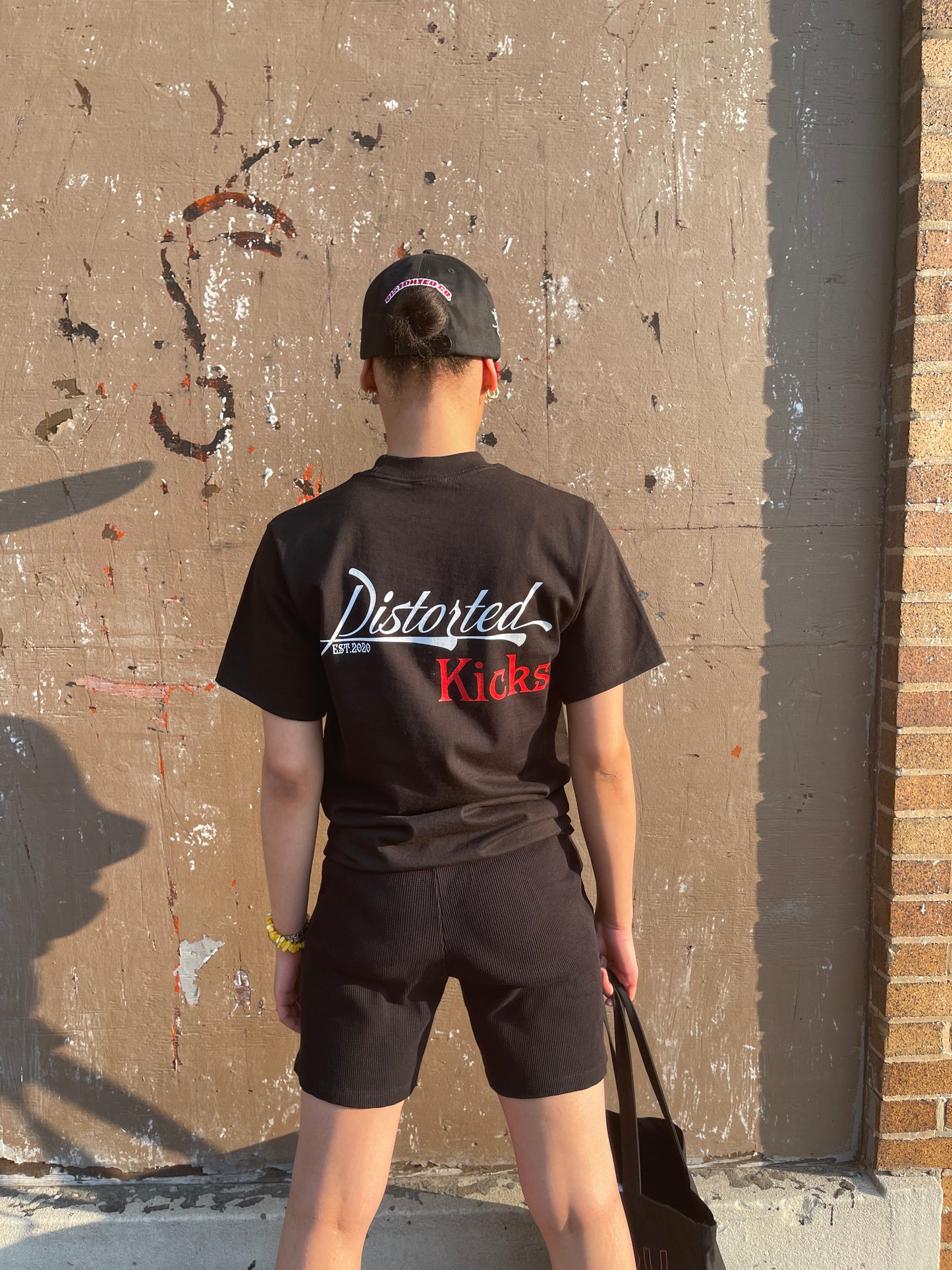 Distorted Kicks Classic T-Shirt (Black/Red)