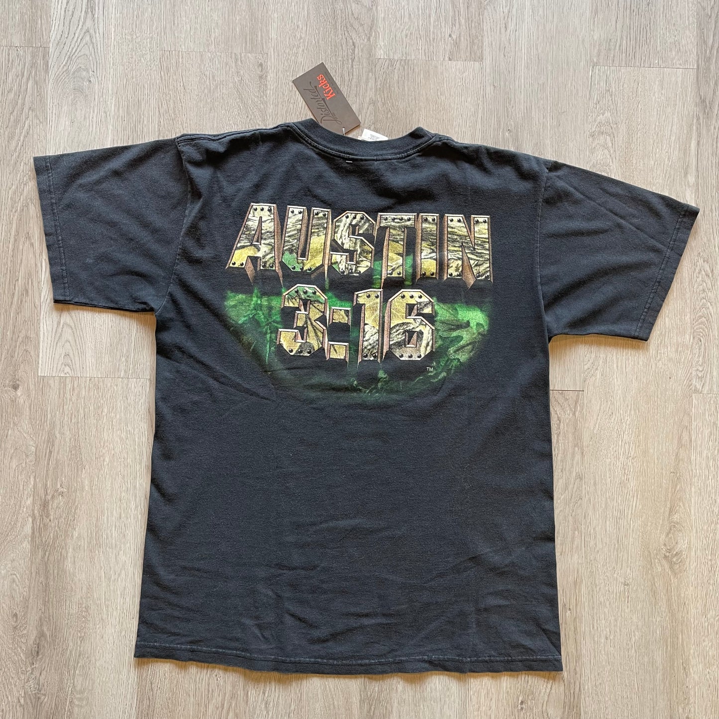 Stone Cold Steve Austin 3:16 Double Side WWF vintage T-shirt