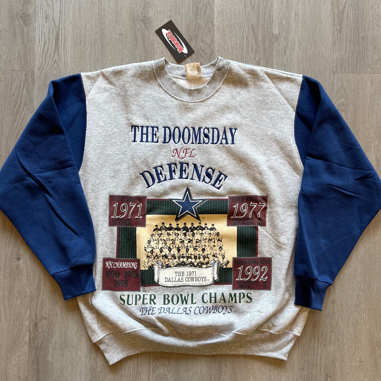The Doomsday NFL Defense Cowboy Pull over 1971